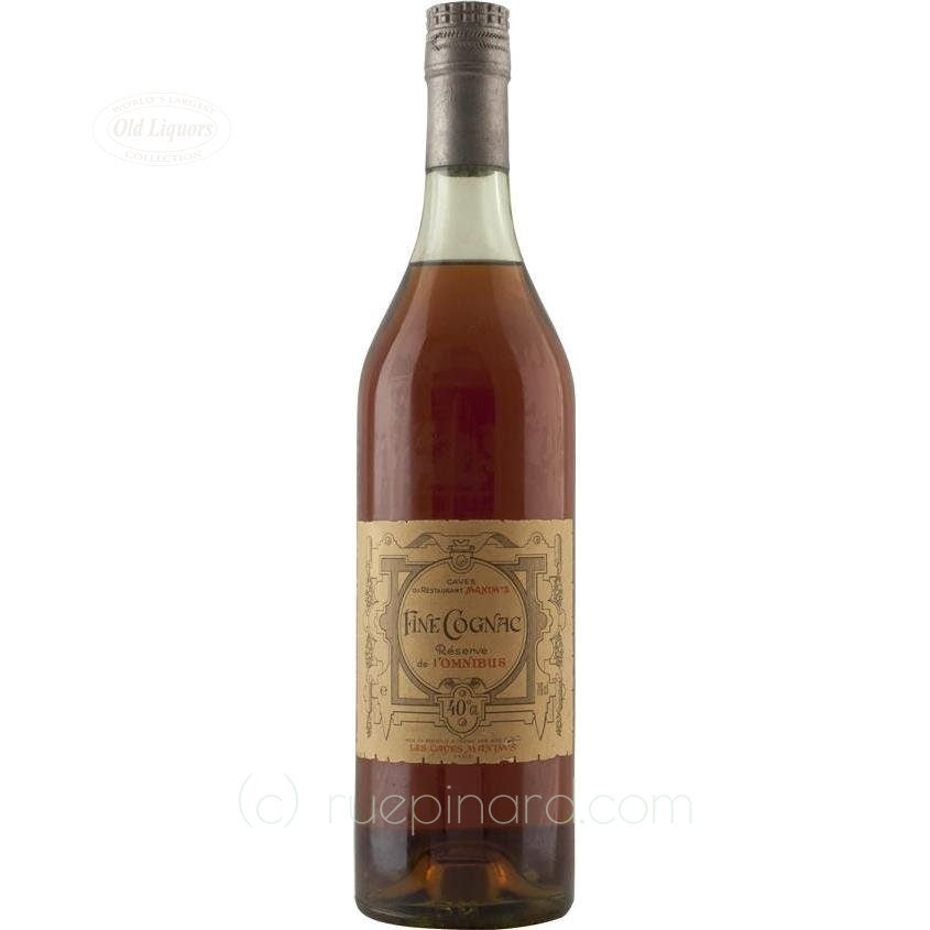 Cognac 1930 Maxim Caves Restaurant SKU 4042