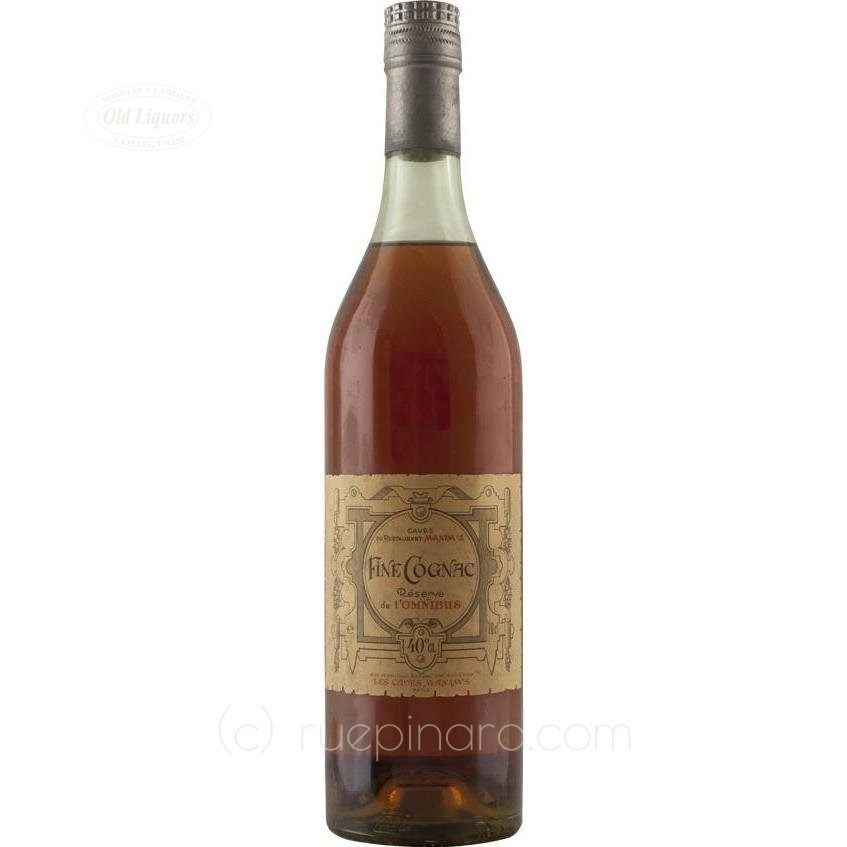 Cognac 1930 Maxim Caves Restaurant SKU 4035