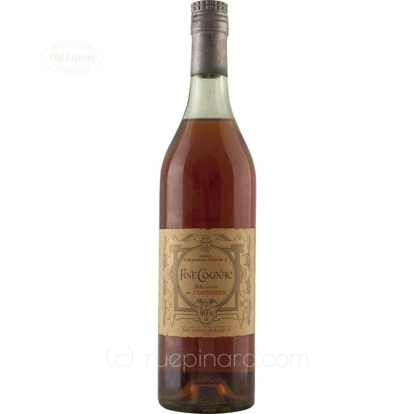 Cognac 1930 Maxim Caves Restaurant SKU 4039