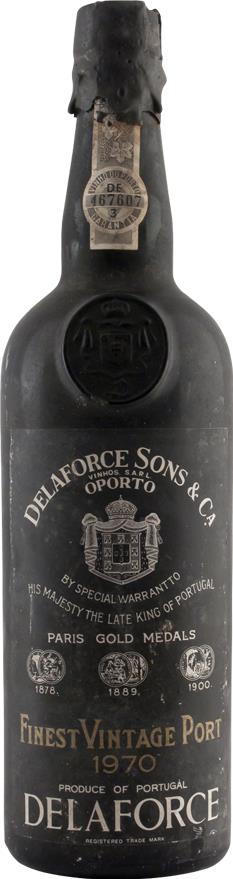 Delaforce Sons & Co 1970 Vintage Port