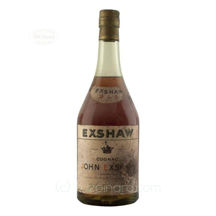 John Exshaw Three Stars Cognac 1930s, Bottled 1970s - Rue Pinard
