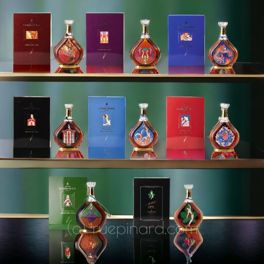 Courvoisier Erté Cognac Collection 1-8 (Non-Vintage) - Rue Pinard