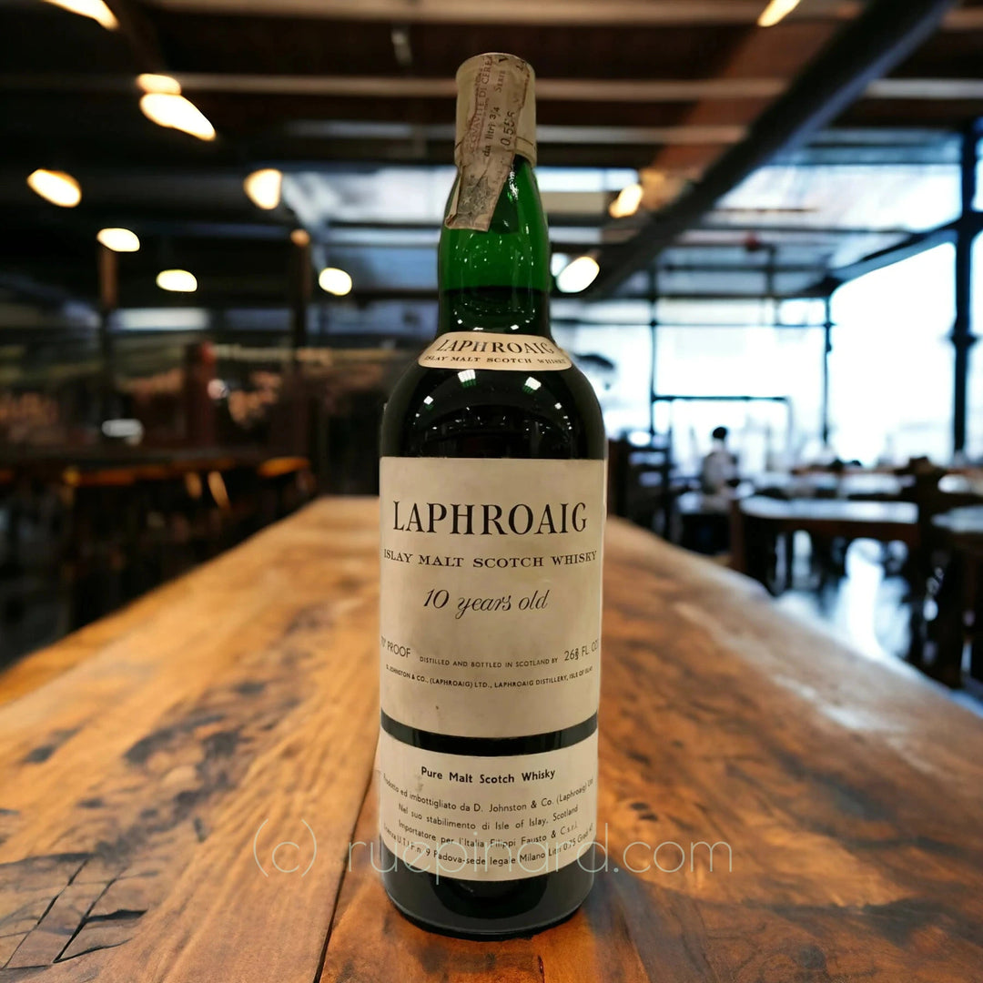 Laphroaig 10 Year Old 1970s / Filippi Fausto Import - Rue Pinard