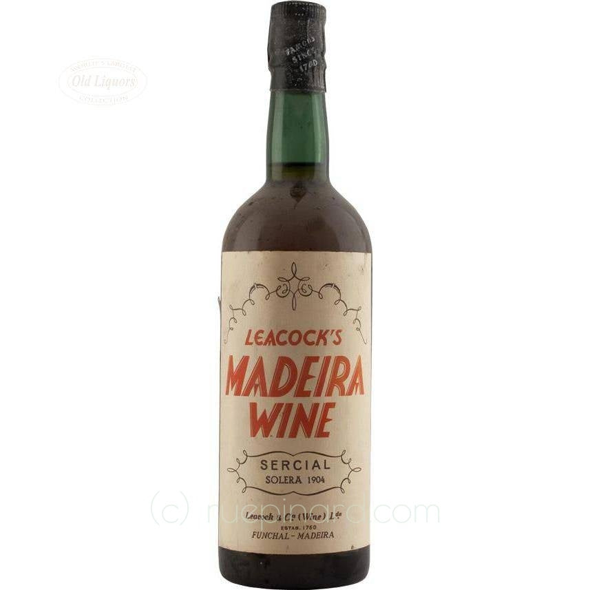 Madeira 1904 Leacock's - LegendaryVintages