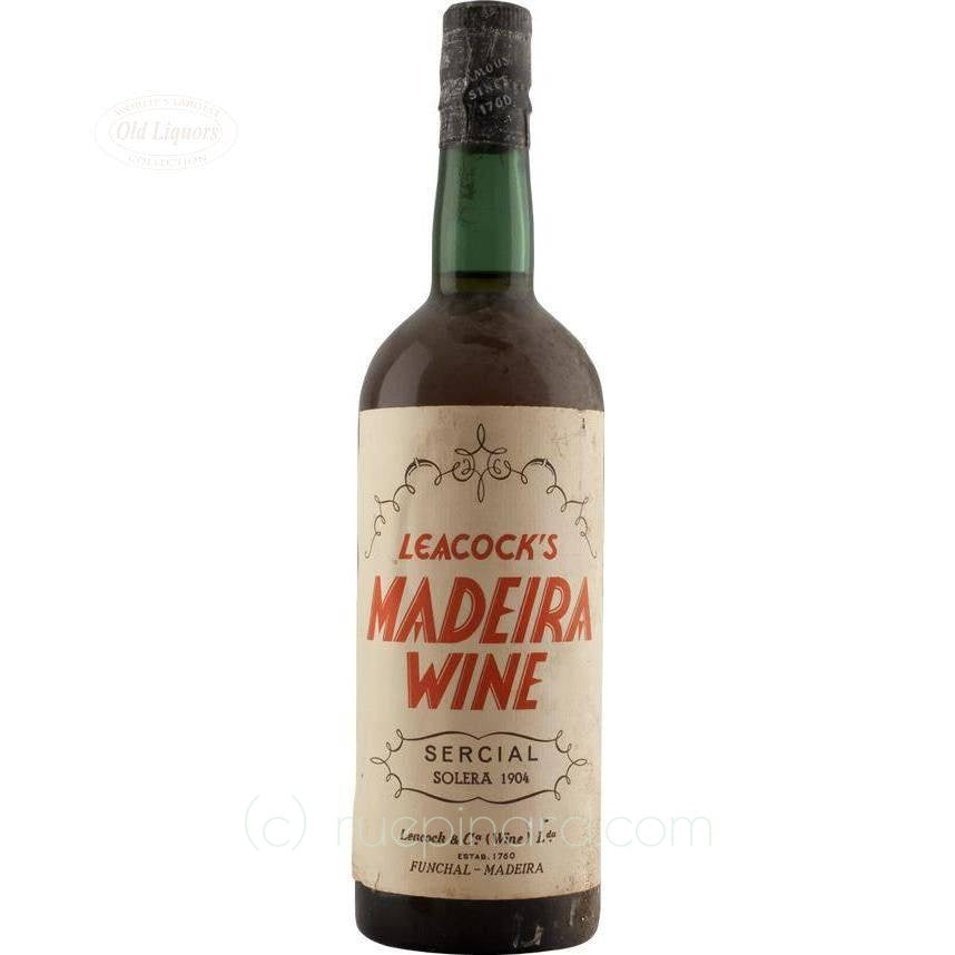 Madeira 1904 Leacock's - LegendaryVintages