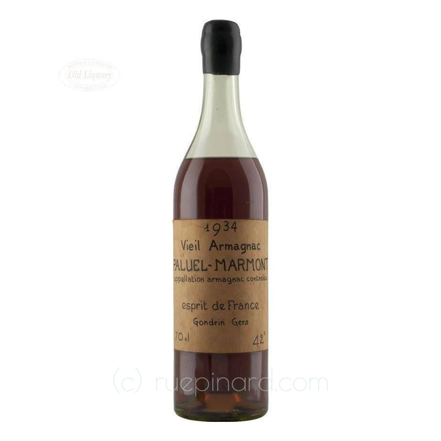 Armagnac 1934 Paluel-Marmont - LegendaryVintages