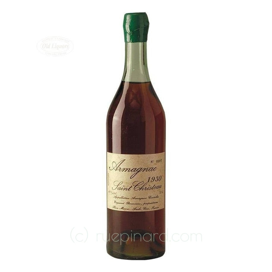 Armagnac 1930 Saint Christeau - LegendaryVintages