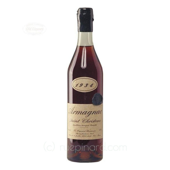 Armagnac 1934 Saint Christeau - LegendaryVintages