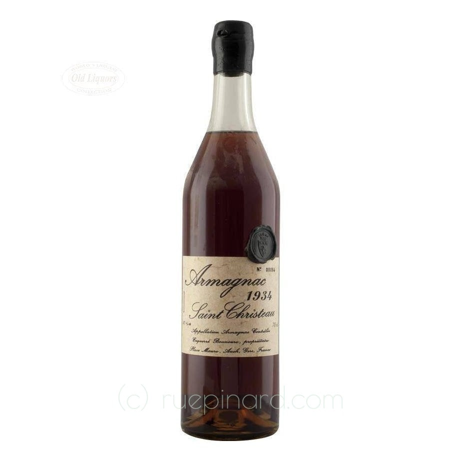 Armagnac 1934 Saint Christeau - LegendaryVintages