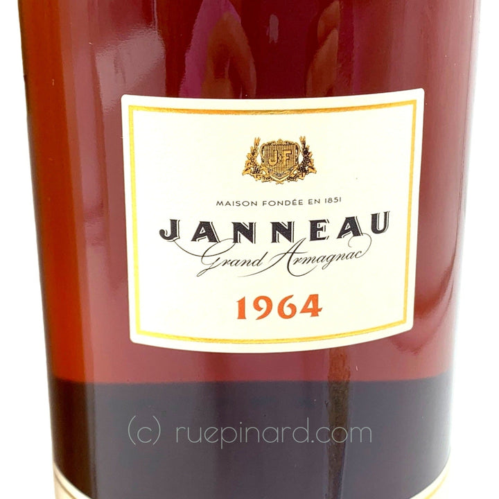 Armagnac Janneau 1964 Year of the Dragon - Rue Pinard