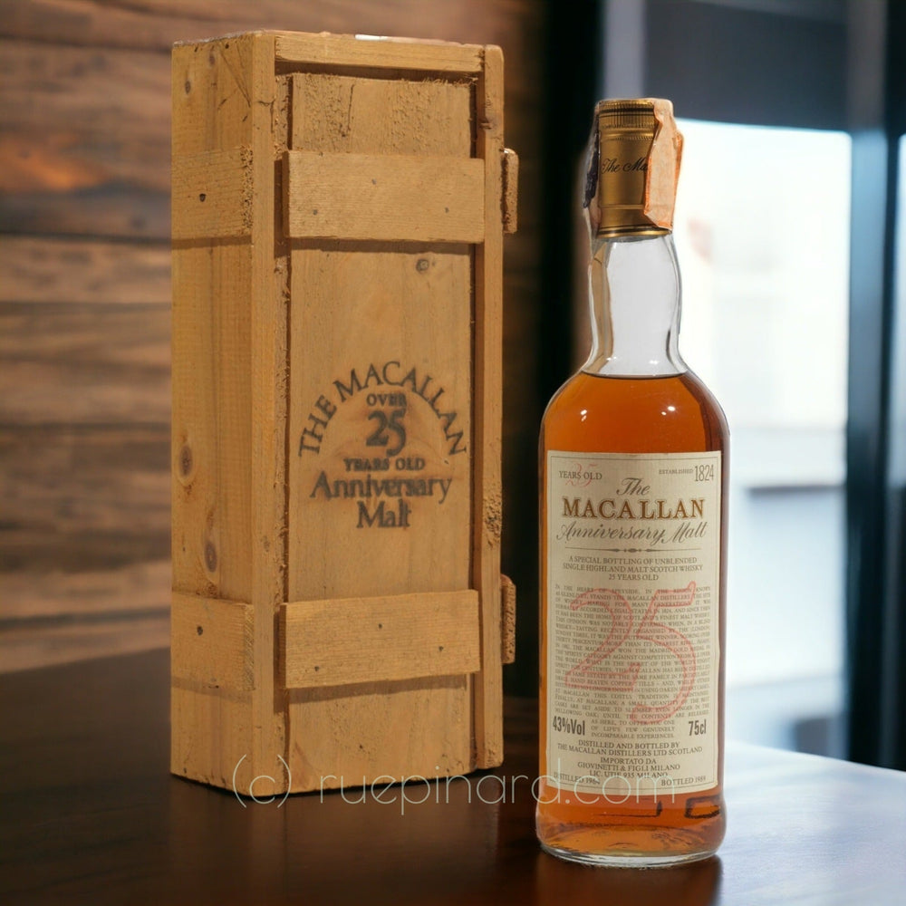 The Macallan Anniversary Malt-25 year old-1964 - Rue Pinard