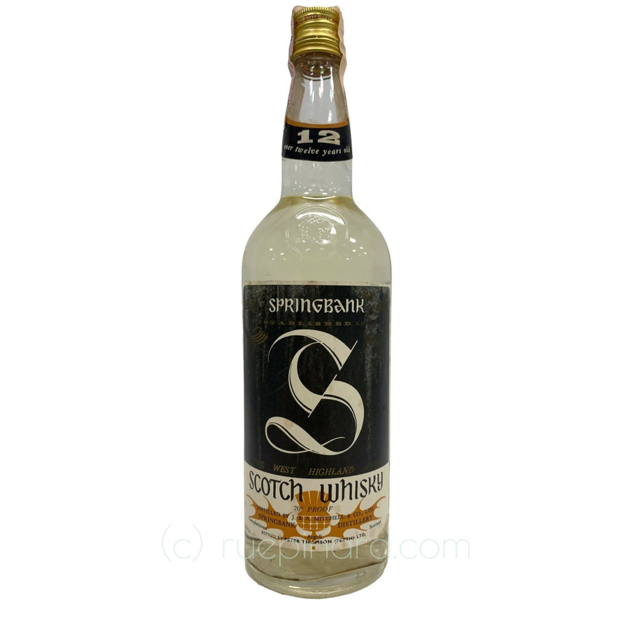 Springbank 12YO - Clear Glass - Rue Pinard